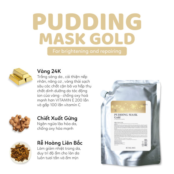 Bản Sao Pudding Mask Gold
